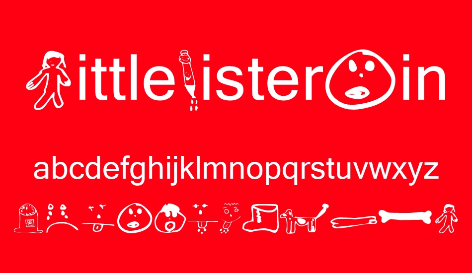 LittleSisterDingbats font