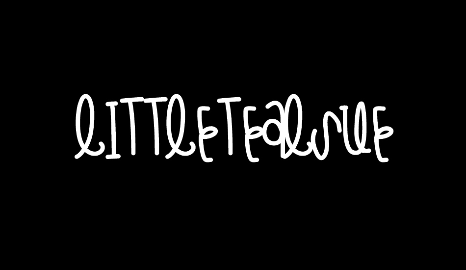 LittleTealSue font big