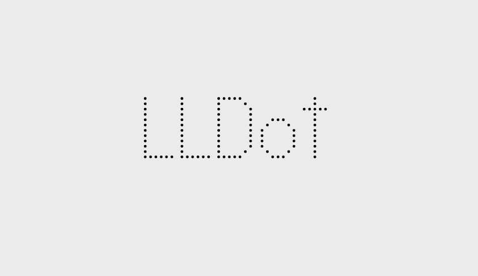 LLDot font big