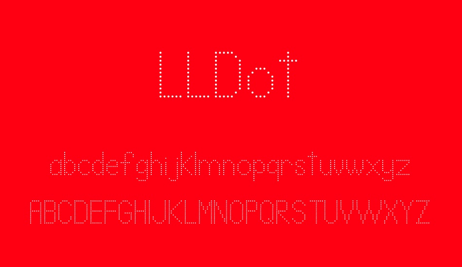 LLDot font