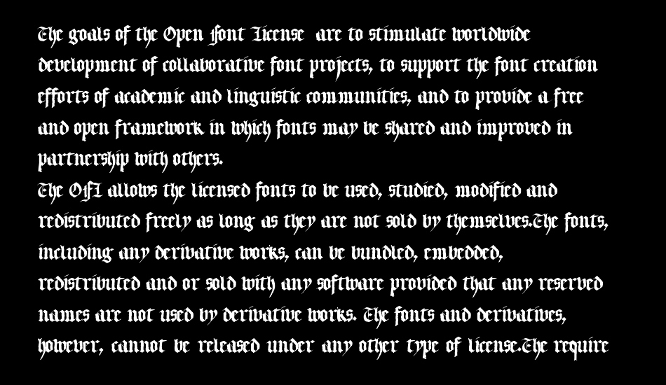 LLTextur font 1