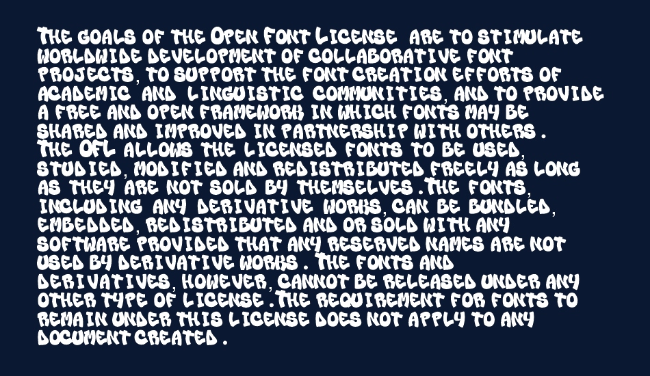 Lo_Snello font 1