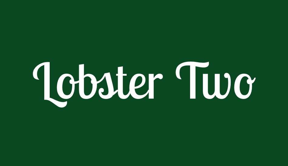 lobster-two font big