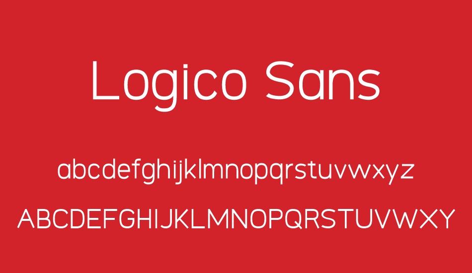 Logico Sans font