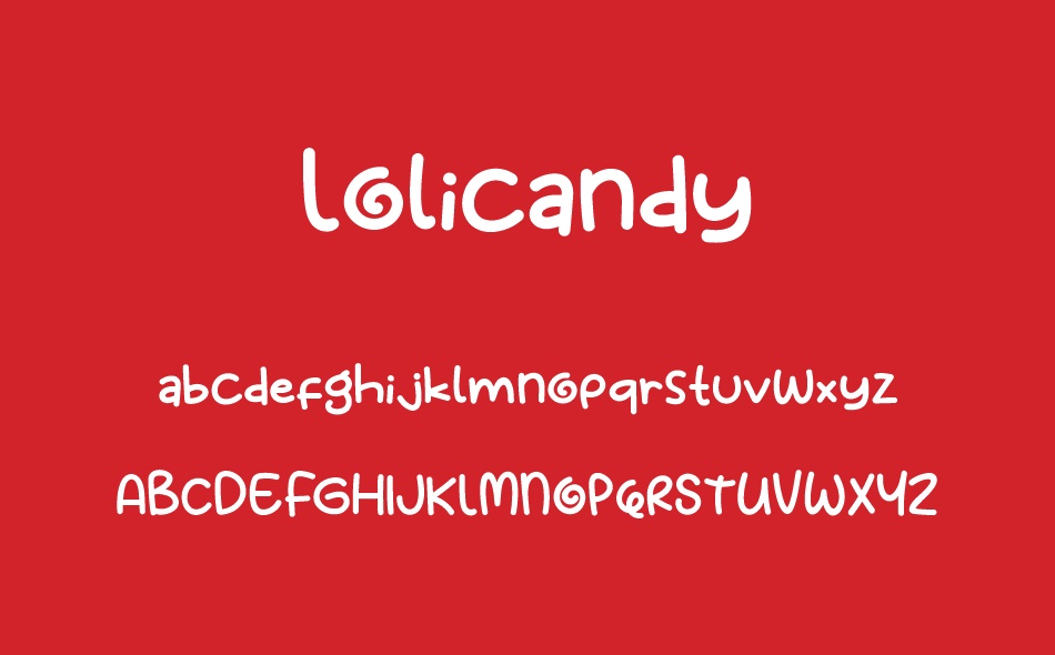Lolicandy font
