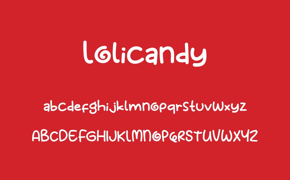 Lolicandy font