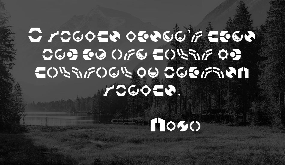 Lombax font text