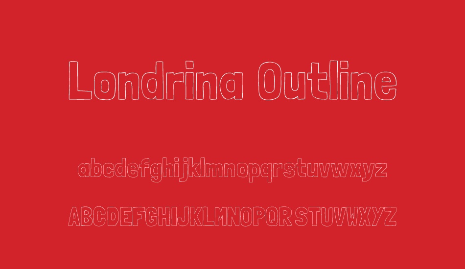 Londrina Outline font