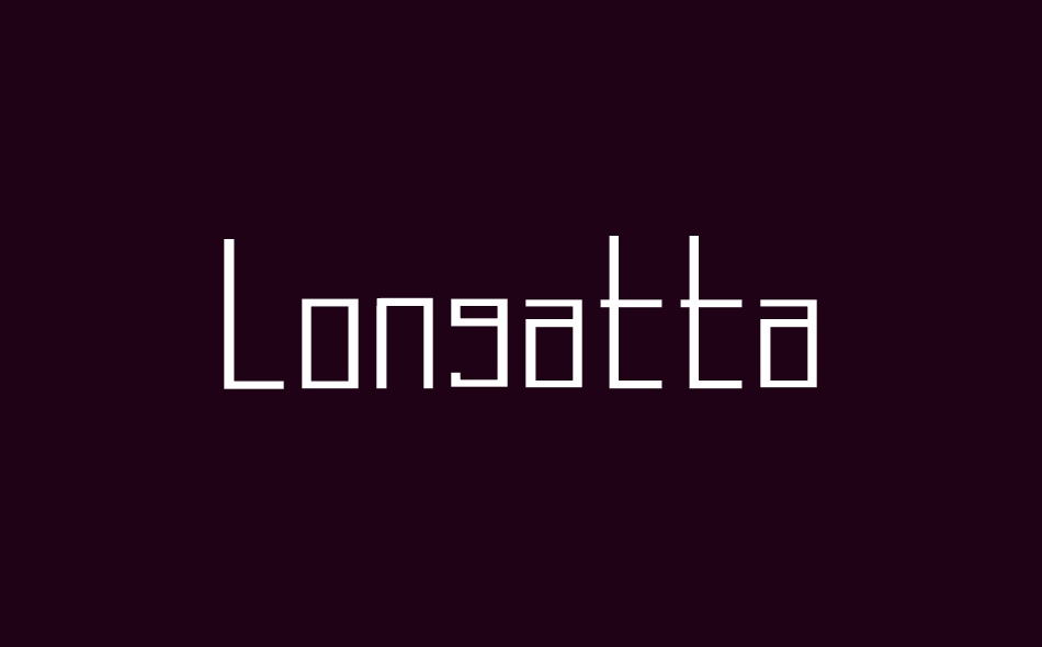 Logatta font big