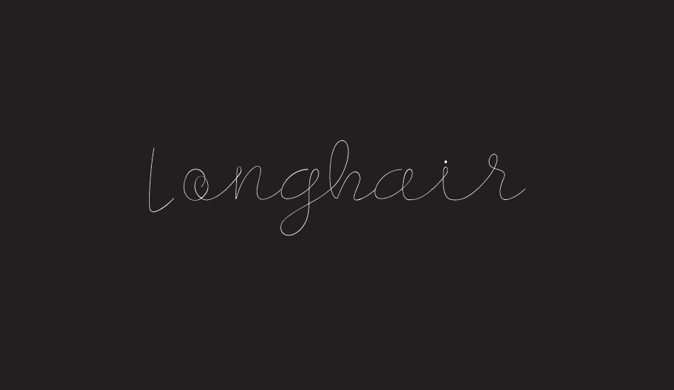 Longhair font big