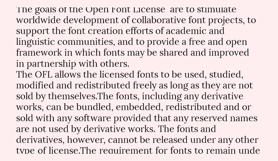 lora font 1