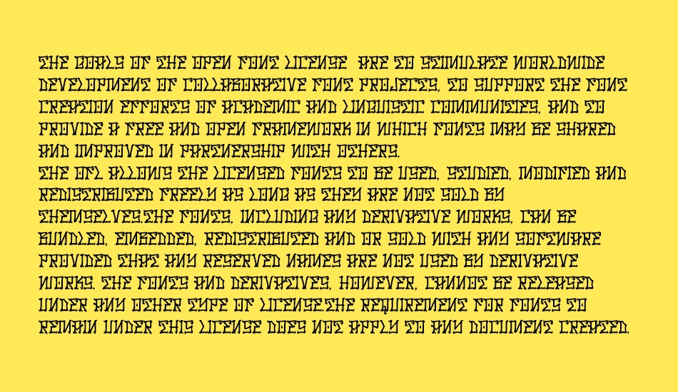 Los Santos font 1