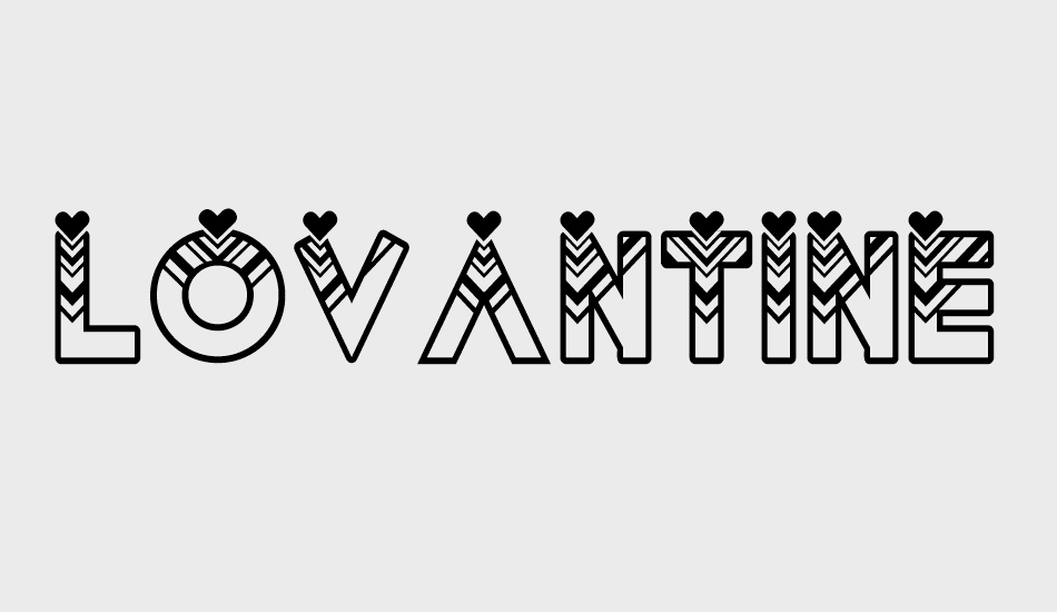 Lovantine font big