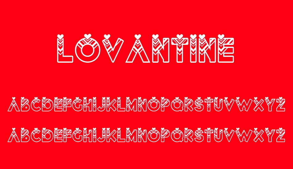 Lovantine font