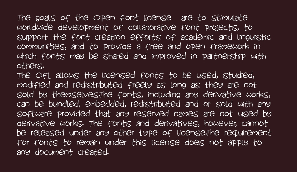 Loveables font 1
