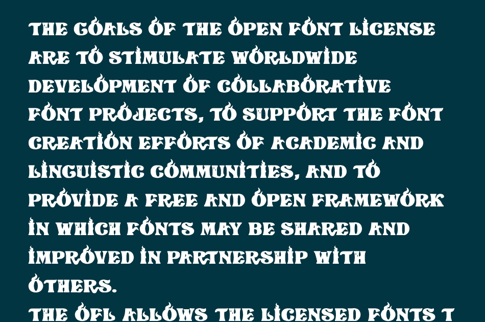 Lovecraftian Horrors font 1