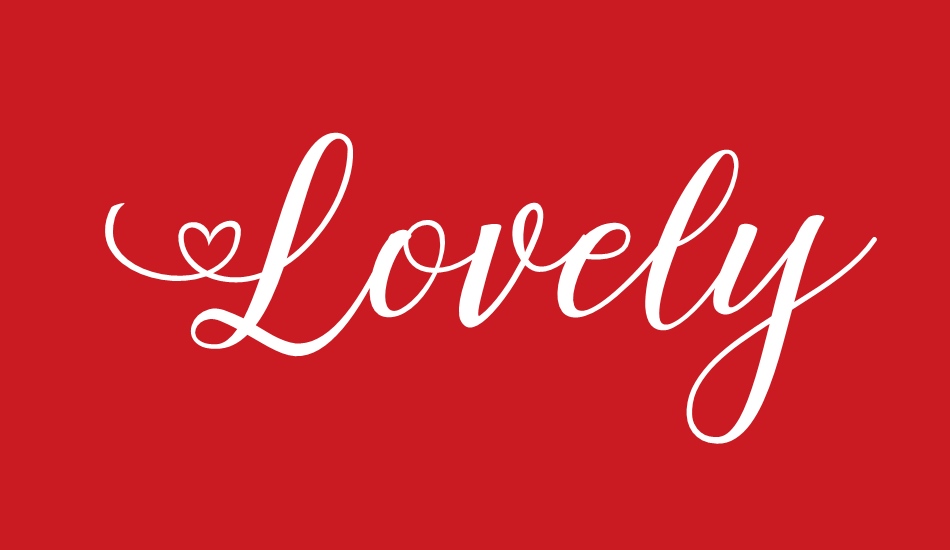 Lovely Day Personal Use font big