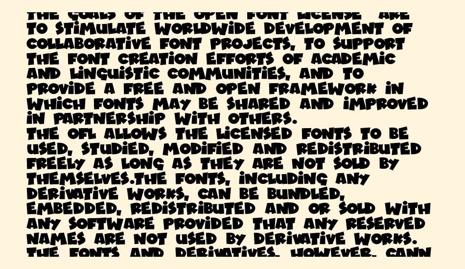 Lovely Madness font 1