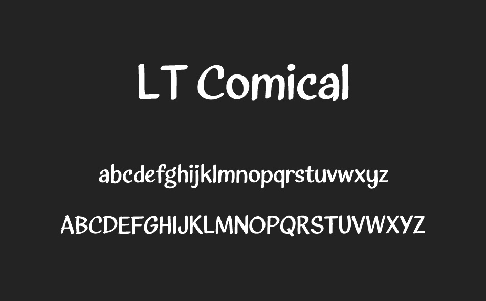 LT Comical font