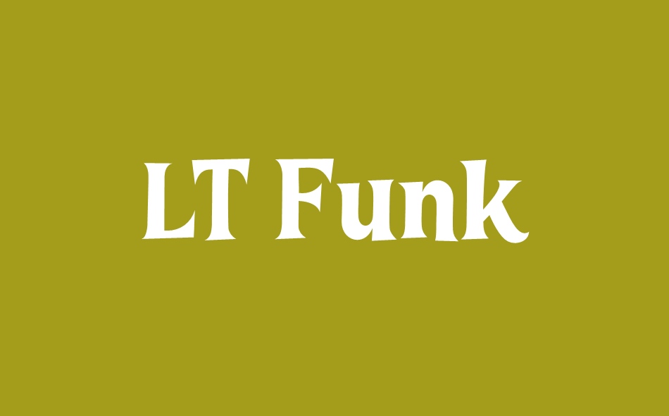 LT Funk font big