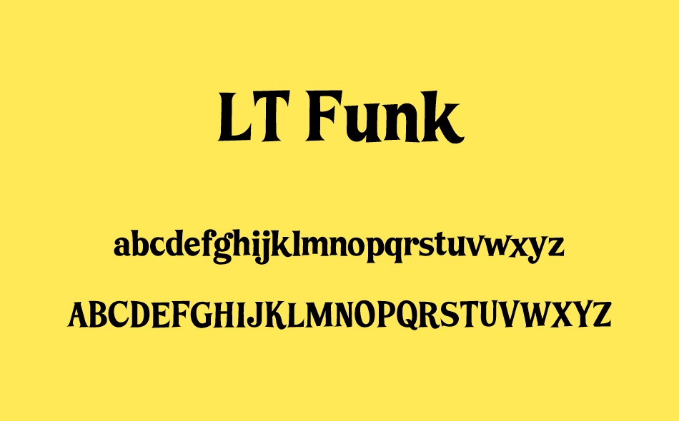 LT Funk font