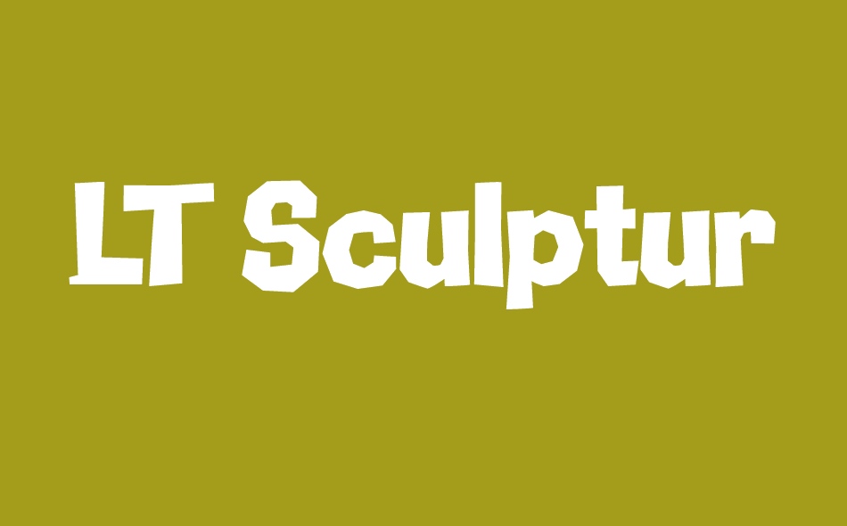 LT Sculpture font big