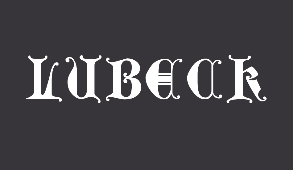 Lubeck font big