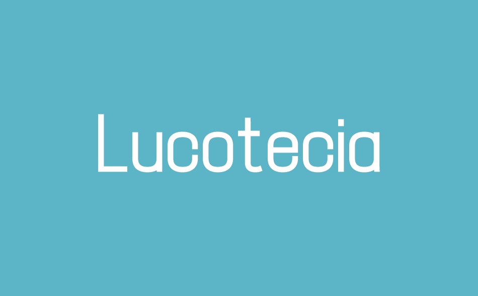 Lucotecia font big