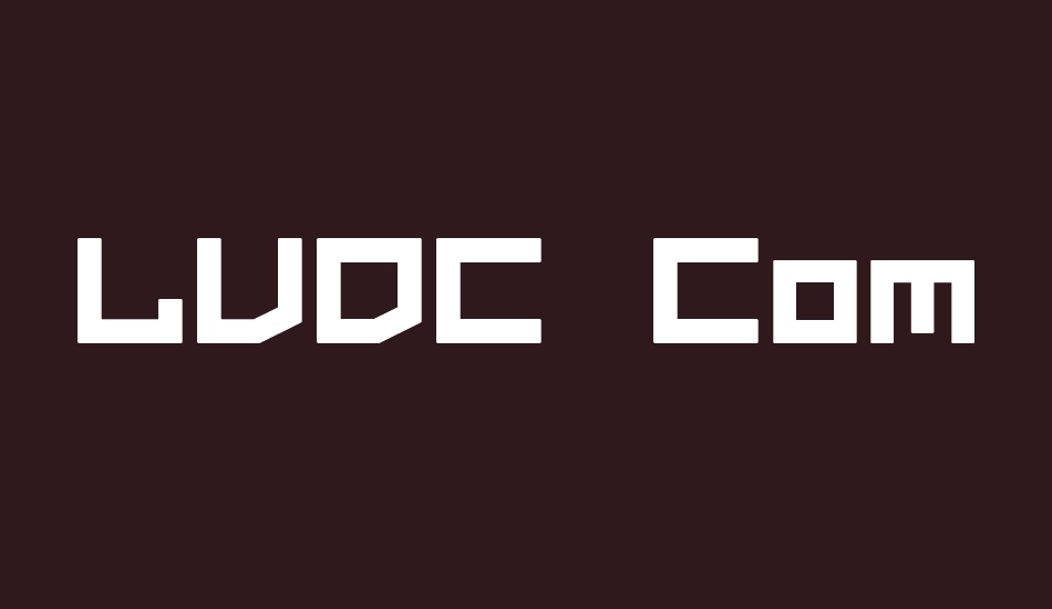 LVDC Common2 font big