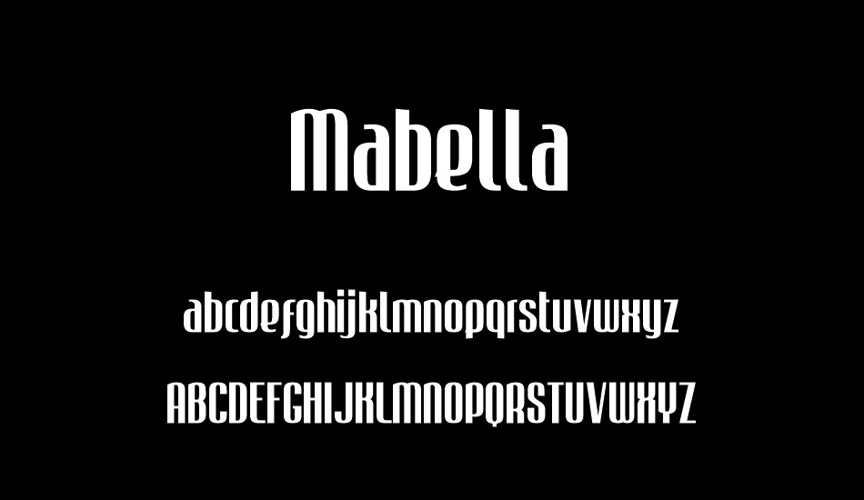Mabella Free Font