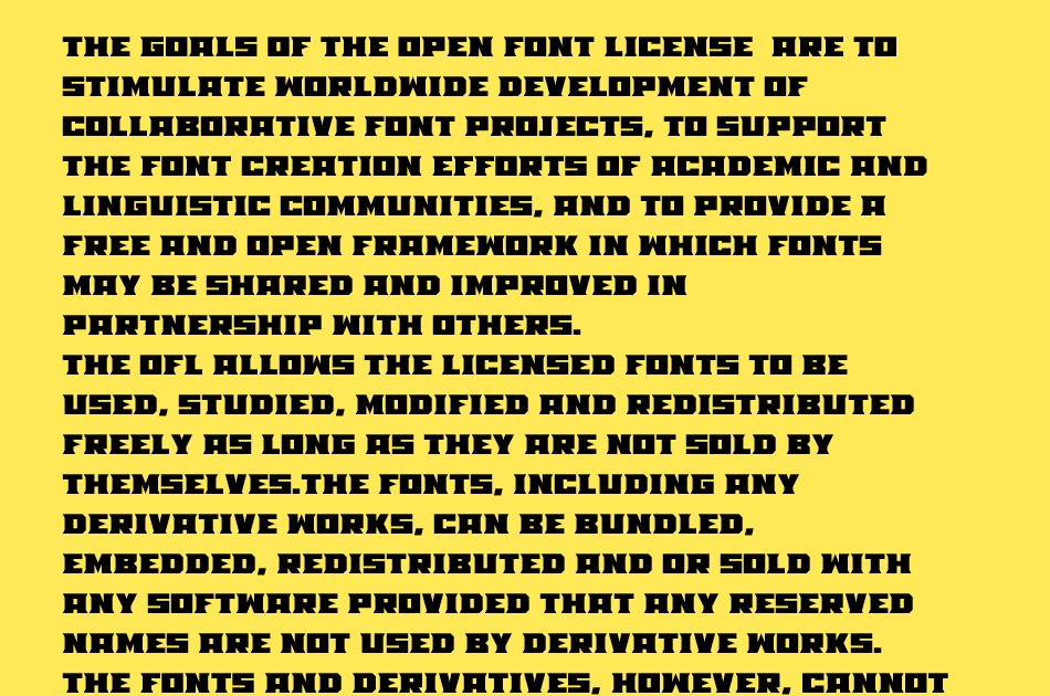 Mad Mecha font 1