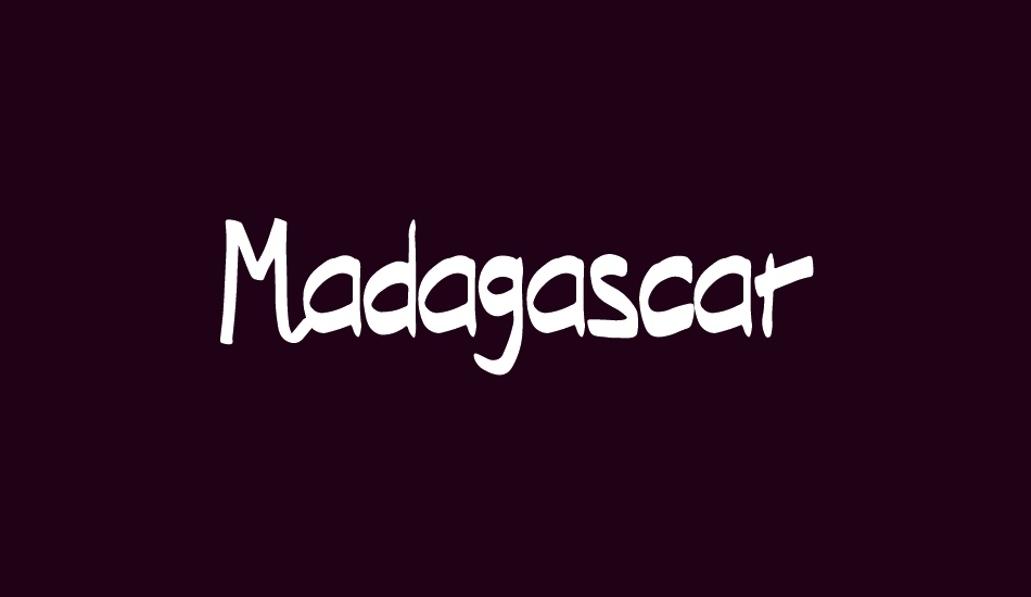 Madagascar font big