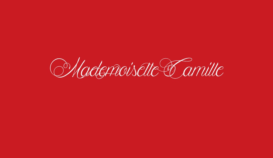 Mademoiselle Camille font big