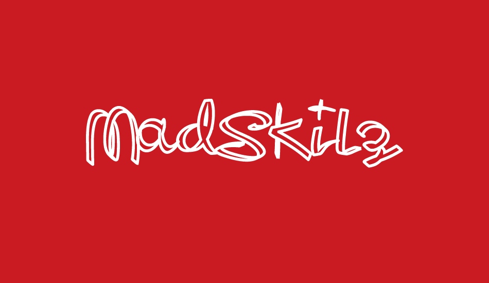 MadSkilz font big