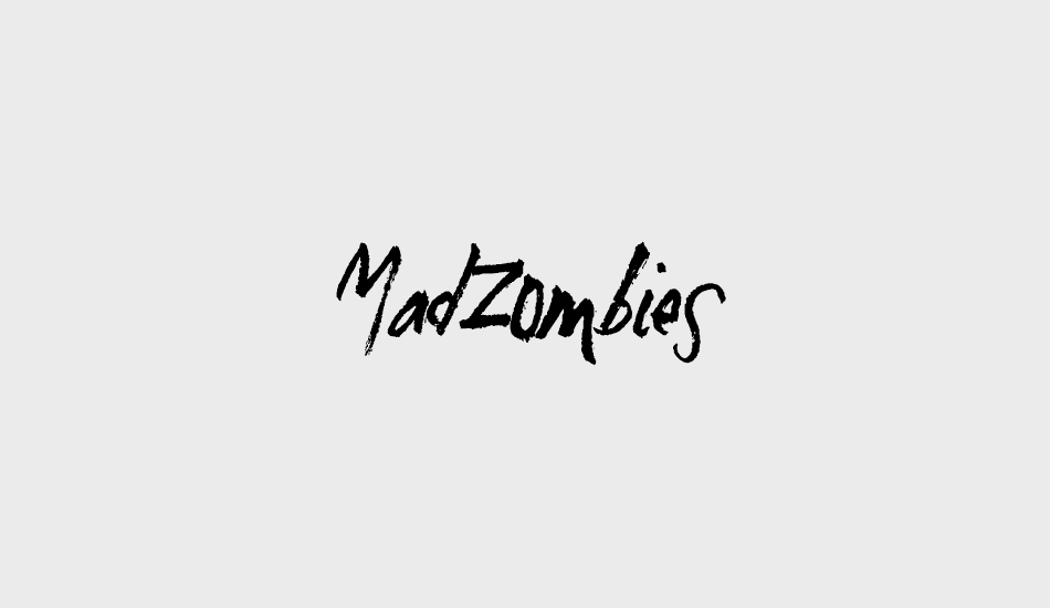 MadZombies font big