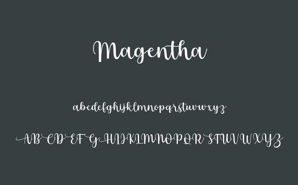 Something font