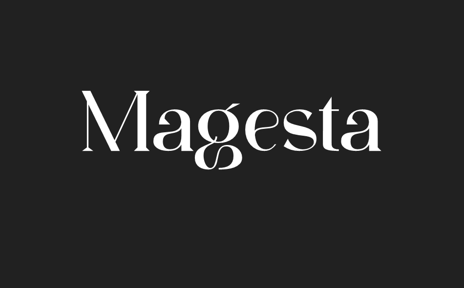 Magesta font big