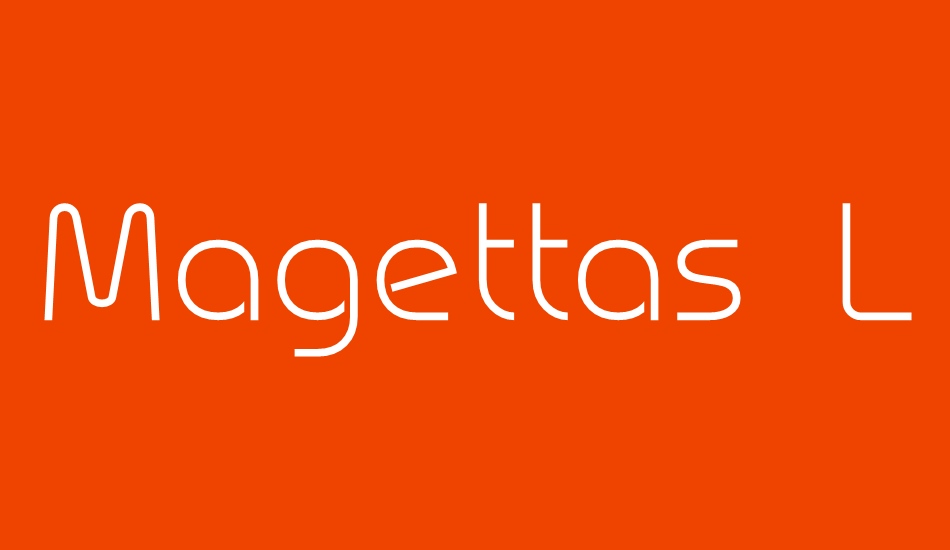 Magettas DEMO Light font big