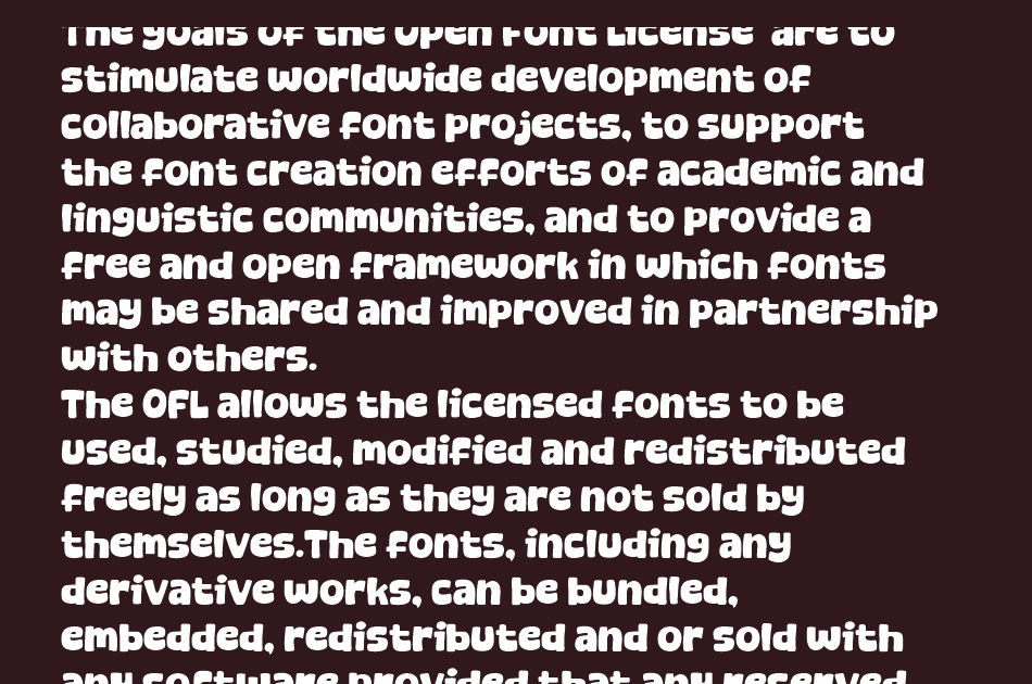 Magic Yellow font 1