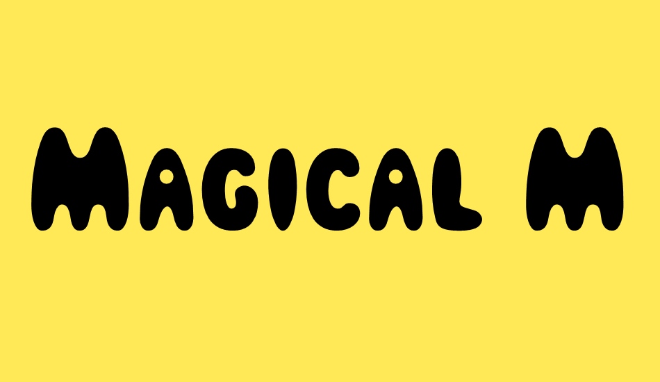 Magical Mystery Tour font big