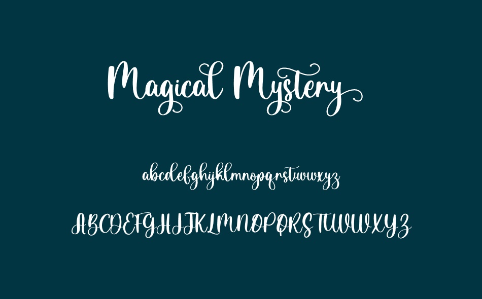 Magical Mystery font