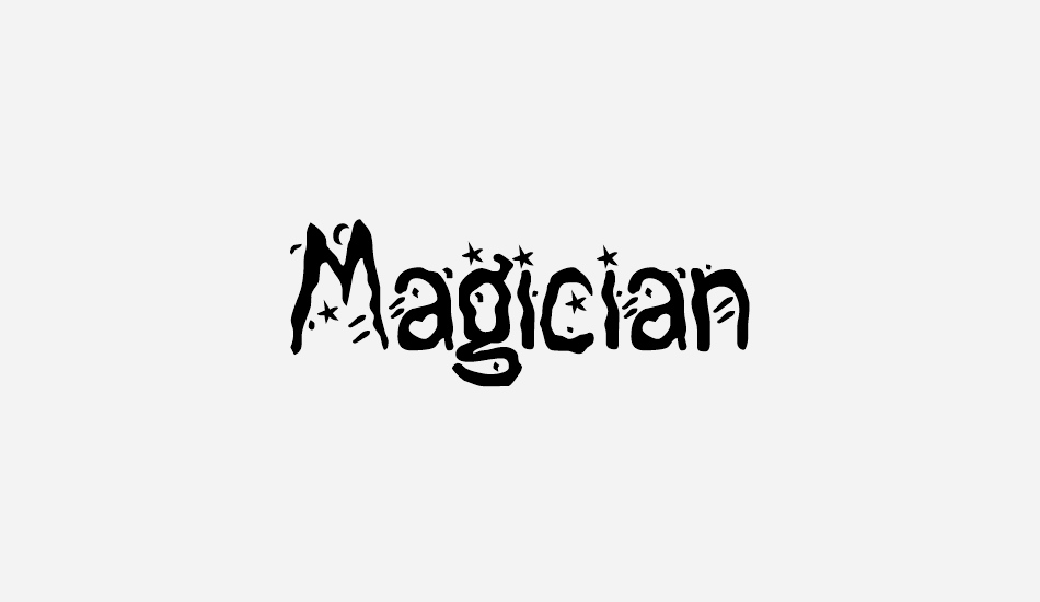 Magician font big