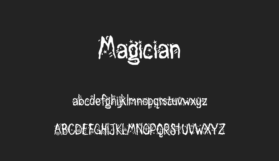 Magician font