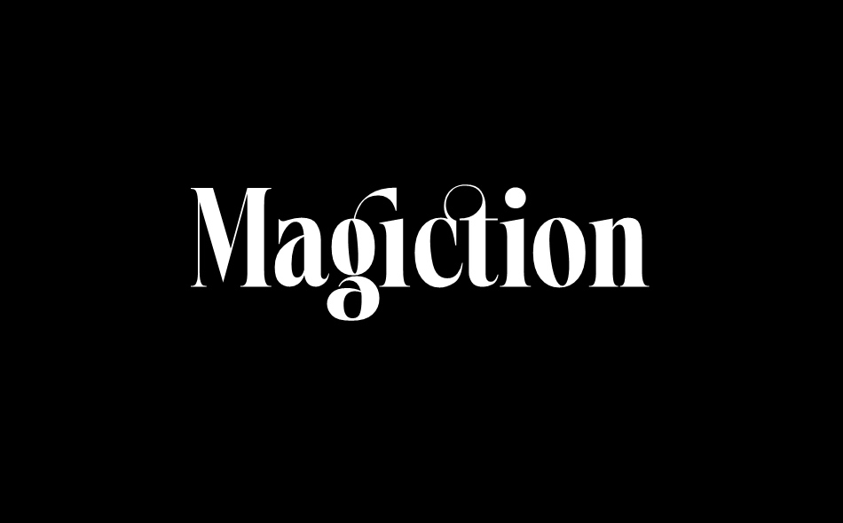 Magiction font big
