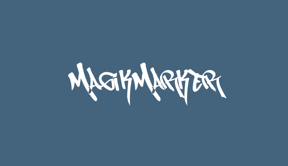 MagikMarker font big