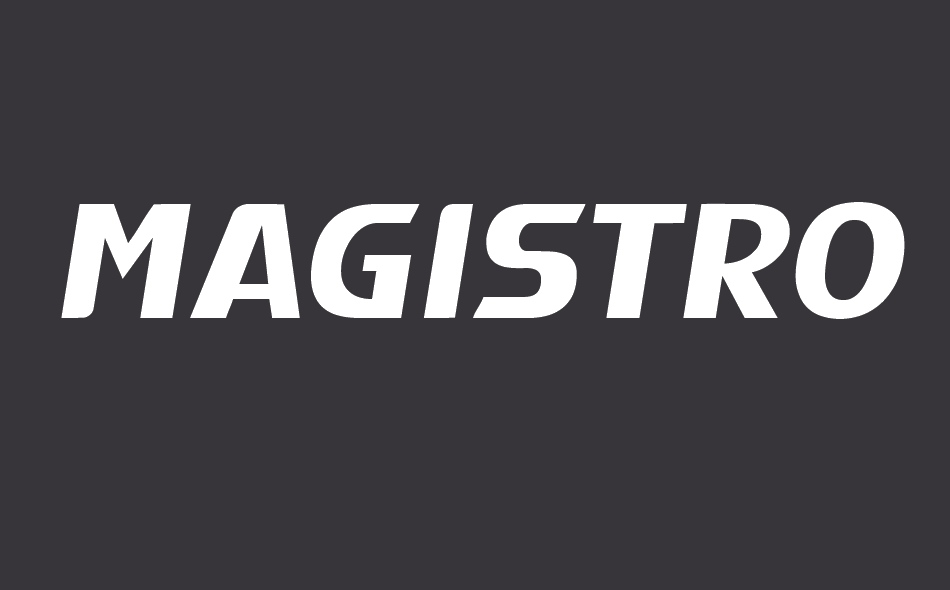 Magistros font big