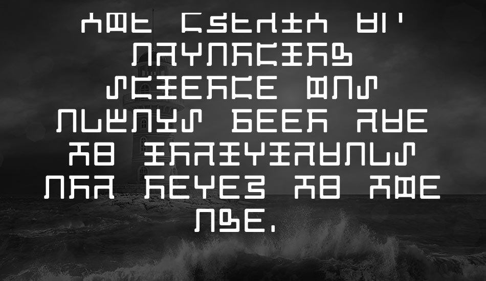 Magzetician font text