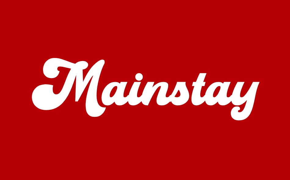 Mainstay font big