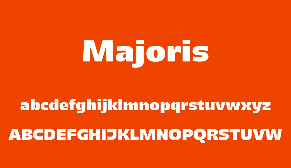 Majoris font