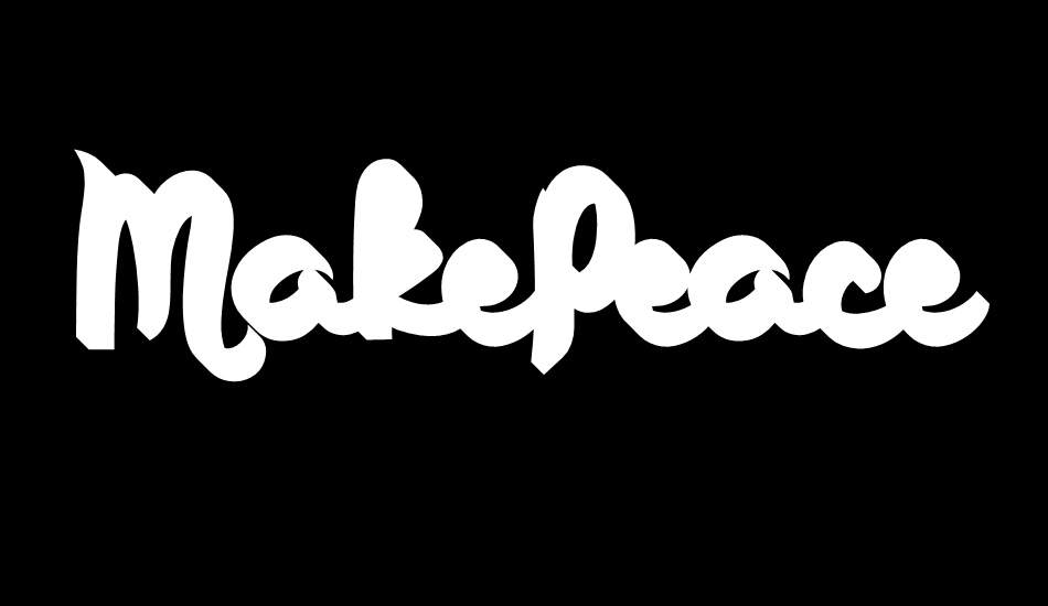 MakePeace font big